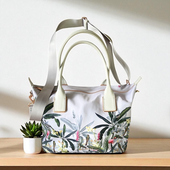 Ted Baker Handbag with shoulder strap - Pistachio, Flamingo, Jungle design - Picture 2 of 4